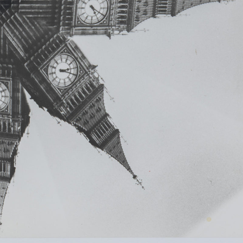 weegee london towers  ferrotype late work photography london express newspaper big ben, london, 1960 weegee street photography famous artist photography snapshop experimental photography