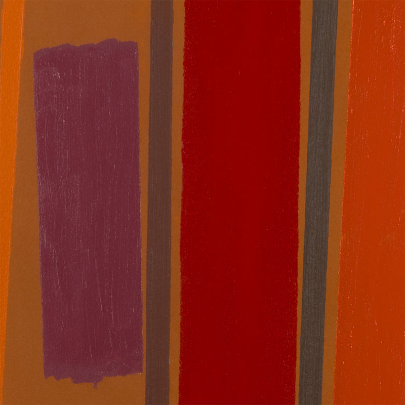 WILLIAM PEREHUDOFF "AUTUMN" ACRYLIC ON PAPER, 1979