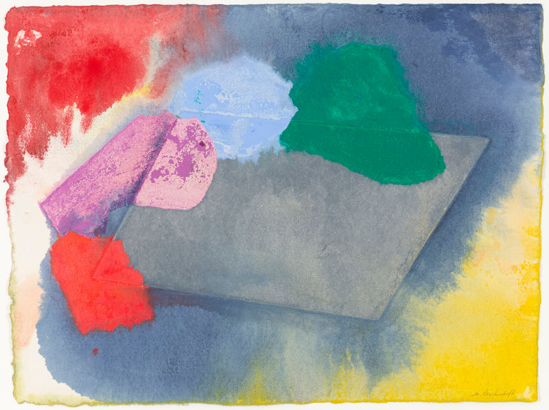William Perehudoff "Untitled" Monotype, c.1985