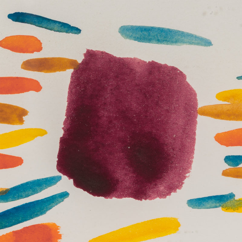 william perehudoff meteor WC-80-183 watercolor watercolour work on paper small scale canadian artist iconic artwork 1980 