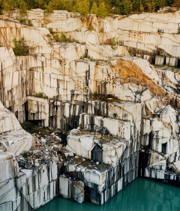 EDWARD BURTYNSKY "ROCK OF AGES #23", 1991