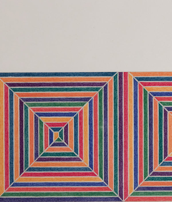 FRANK STELLA "FORTIN DE LAS FLORES" LITHO, 1973