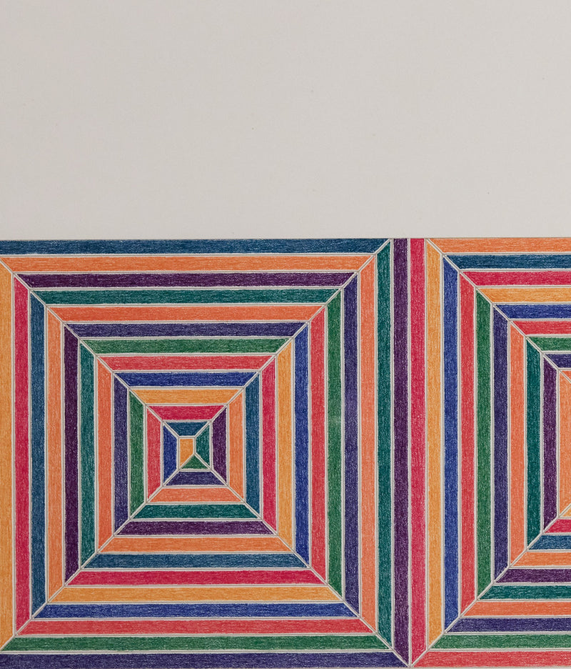FRANK STELLA "FORTIN DE LAS FLORES" LITHO, 1973