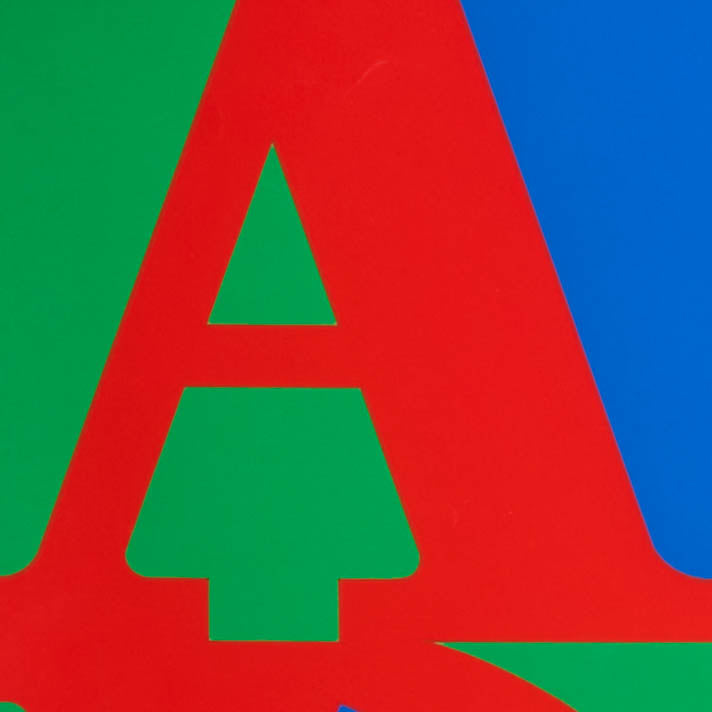 GENERAL IDEA "AIDS" SCREENPRINT, 1987