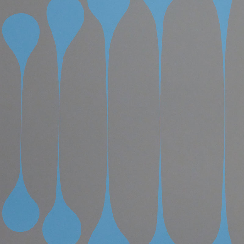 HAROLD TOWN "BLUE GREY STRETCH" LITHO, 1971