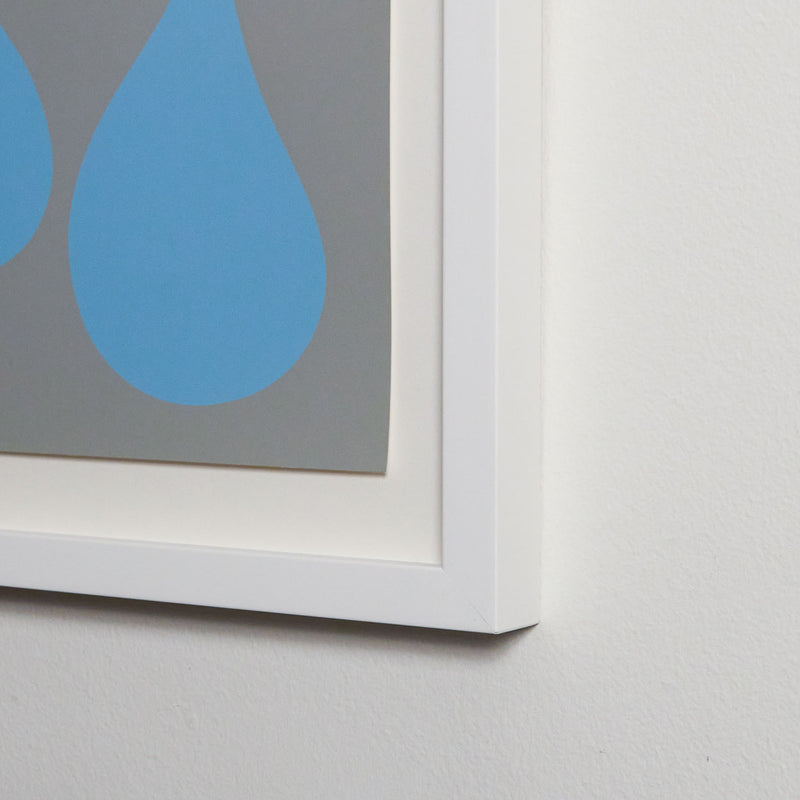 HAROLD TOWN "BLUE GREY STRETCH" LITHO, 1971
