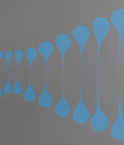 HAROLD TOWN "BLUE GREY STRETCH" LITHO, 1971