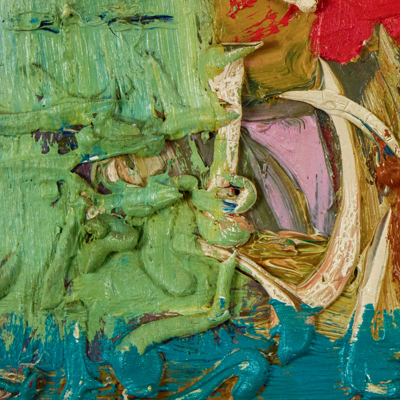 HAROLD TOWN "RED ALERT" OIL ON CANVAS, 1960