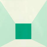 JOSEF ALBERS "MITERED SQUARES- MIAMI GREEN" SCREENPRINT, 1976