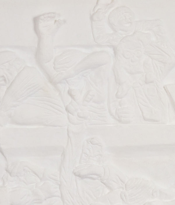 MICHAEL SNOW "THE AUDIENCE" CAST RELIEF, 1989