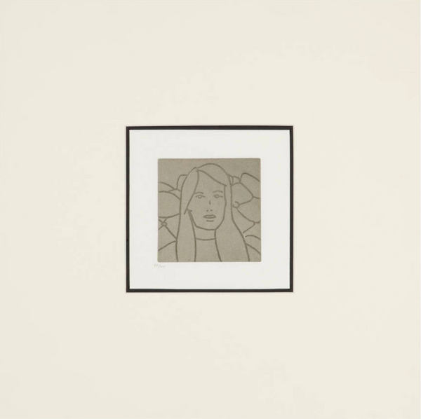ALEX KATZ "GLORIA (SHEET 20)" ETCHING, 2005