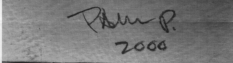 PAUL P. "UNTITLED" WATERCOLOR, 2000