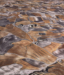 EDWARD BURTYNSKY "DRYLAND FARMING #28, ARAGON SPAIN, 2010"