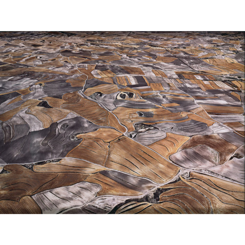 EDWARD BURTYNSKY "DRYLAND FARMING #28, ARAGON SPAIN, 2010"