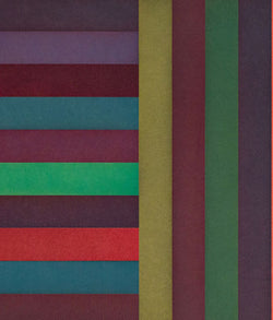 SOL LEWITT "BANDS: DOUBLE ORANGE," 1991