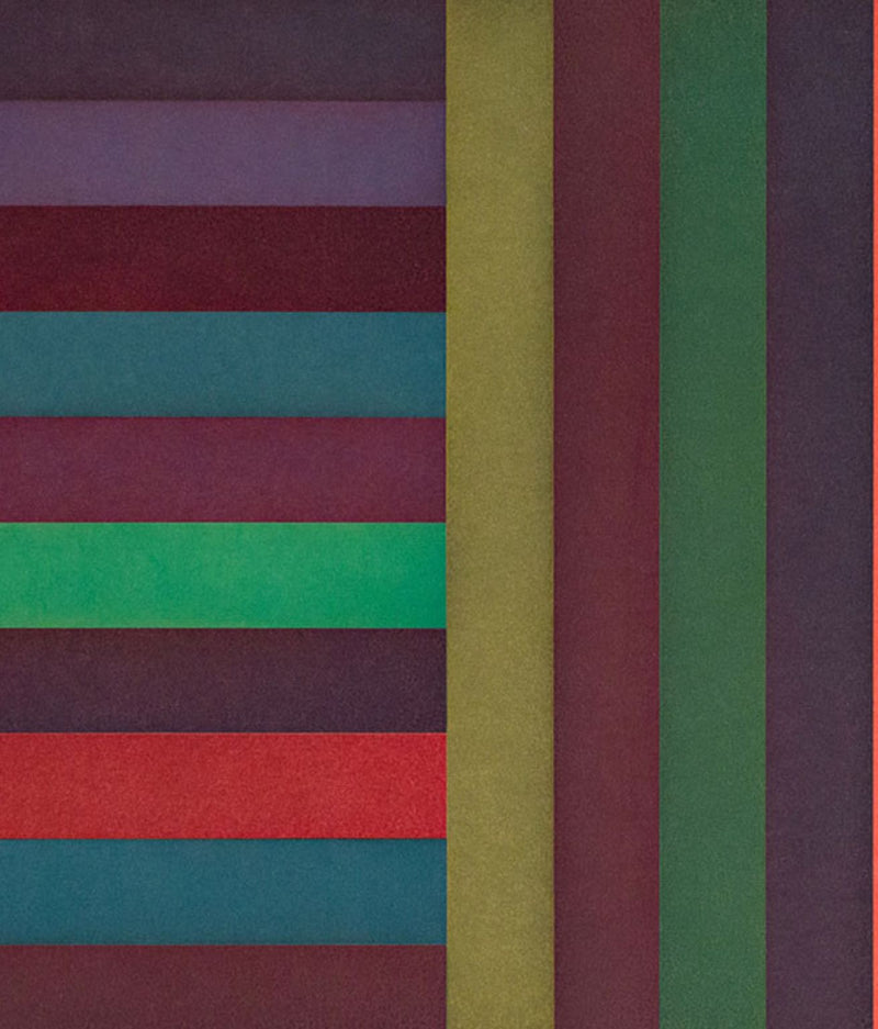 SOL LEWITT "BANDS: DOUBLE ORANGE," 1991