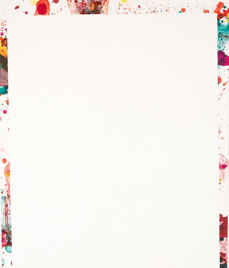 SAM FRANCIS "YUNAN I" LITHOGRAPH, 1971