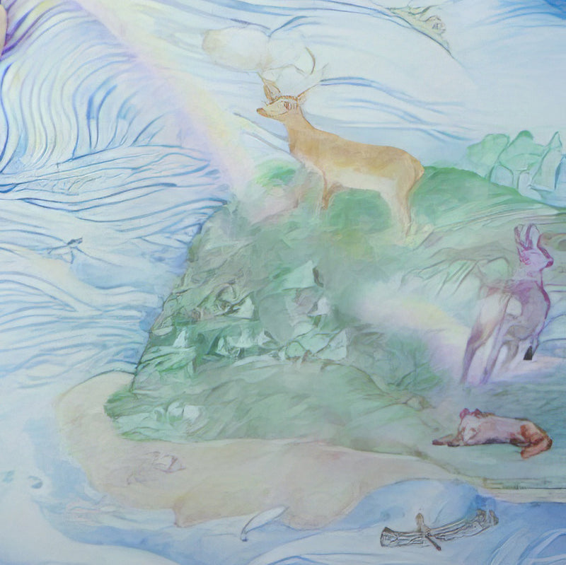 JOYCE WIELAND “EXPO PAVILION DRAWING" 1984