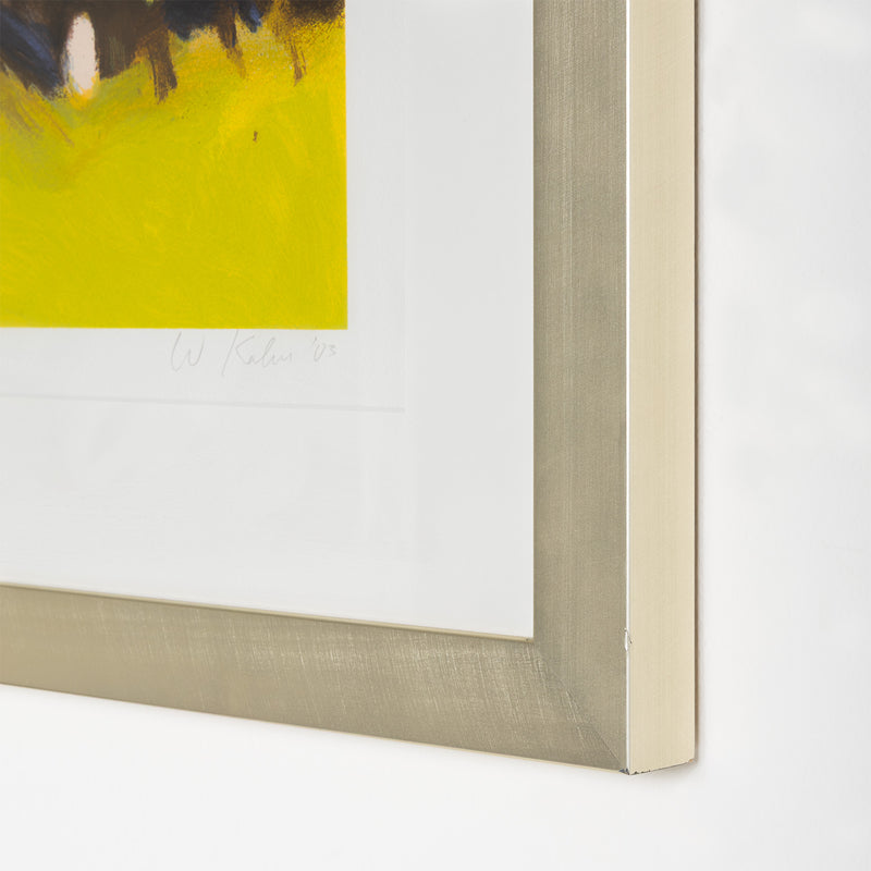 wolf kahn barn and forsythia III 2003 limited edition print barn lincoln center for the performing arts new york city edition kahn barn colorful screenprint collect iconic artwork 