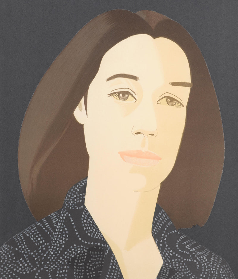 ALEX KATZ "ADA FOUR TIMES 4" SCREENPRINT, 1979