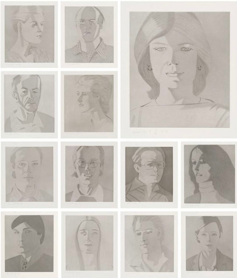 ALEX KATZ "GIVE ME TOMORROW PORTFOLIO" AQUATINT, 1983
