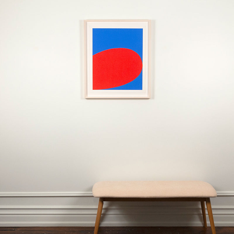 ELLSWORTH KELLY "RED BLUE" , 1964