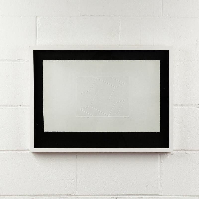 Josef Albers white intaglio Caviar20 prints