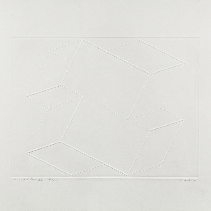 Josef Albers white intaglio Caviar20 prints