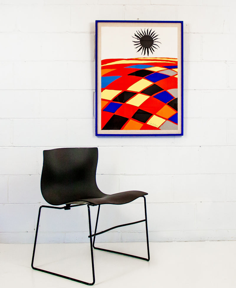 ALEXANDER CALDER "SOLEIL NOIR" LITHO