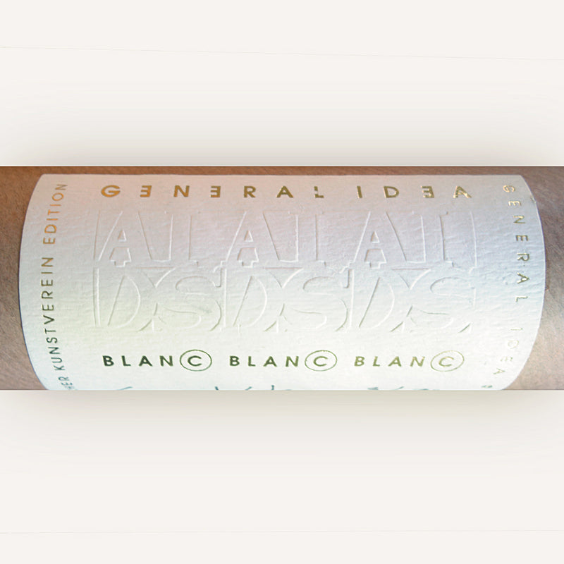 General Idea white AIDS wallpaper Caviar20