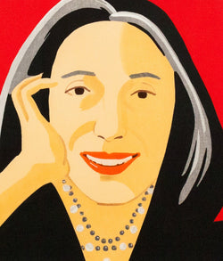 ALEX KATZ "RED ADA" WOODCUT, 2010