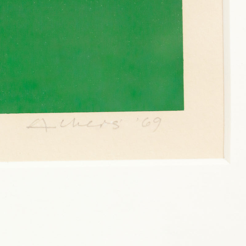 JOSEF ALBERS "IS VA I" 1969