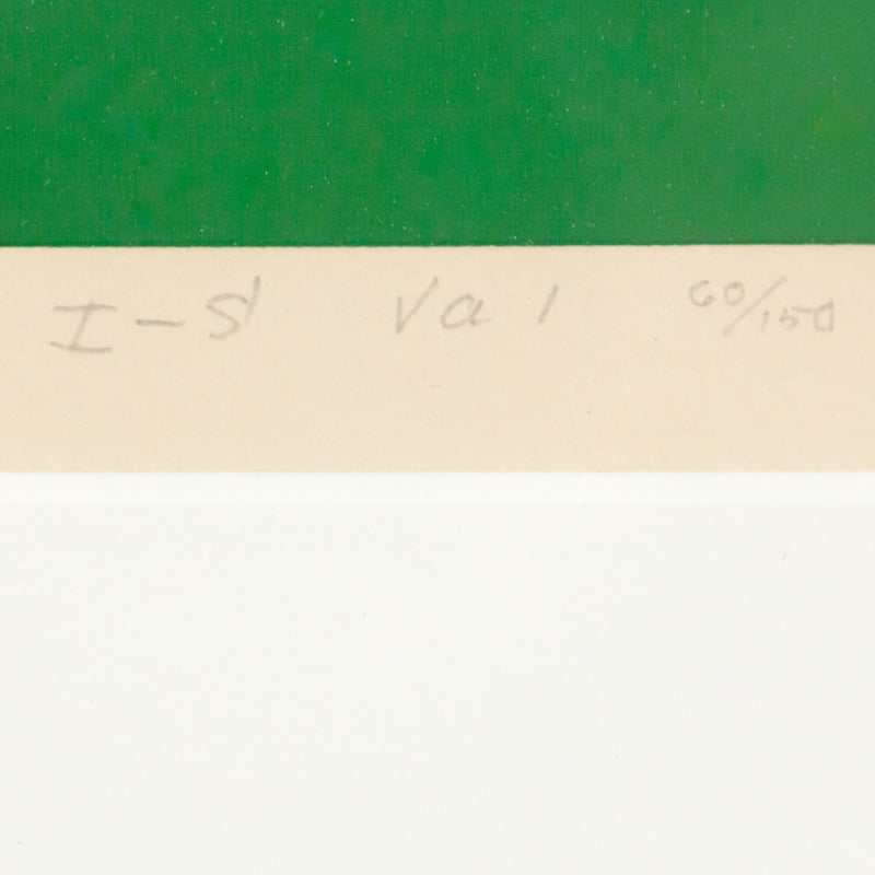 JOSEF ALBERS "IS VA I" 1969