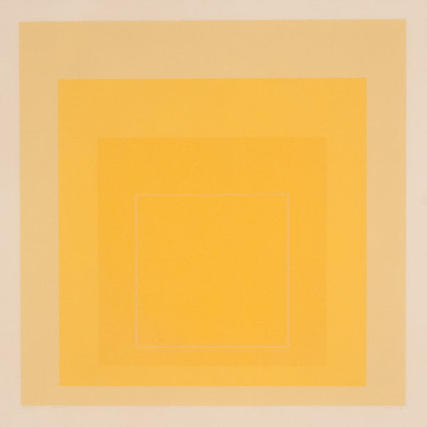 国内未入荷 Josef Albers Yellow Climate Poster 国内未入荷 Josef Albers Yellow Climate Poster Yellow Climate