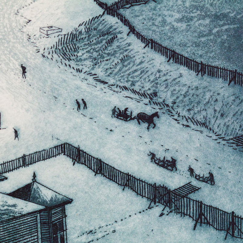 DAVID BLACKWOOD "UNCLE CLUNY'S KITE OVER WESLEYVILLE", 1989