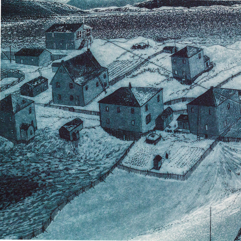 DAVID BLACKWOOD "UNCLE CLUNY'S KITE OVER WESLEYVILLE", 1989