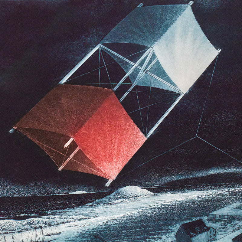 DAVID BLACKWOOD "UNCLE CLUNY'S KITE OVER WESLEYVILLE", 1989