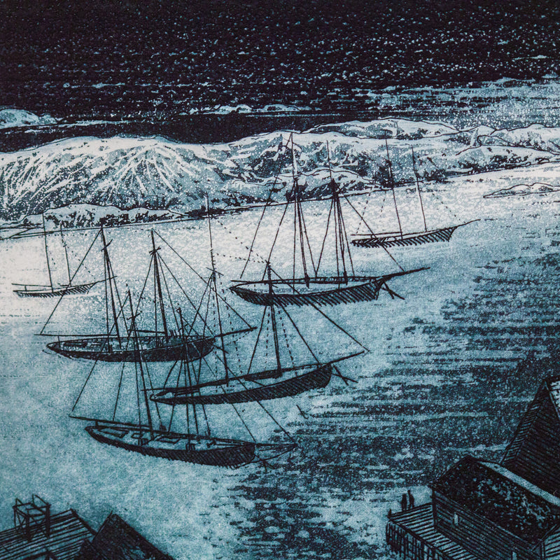 DAVID BLACKWOOD "UNCLE CLUNY'S KITE OVER WESLEYVILLE", 1989