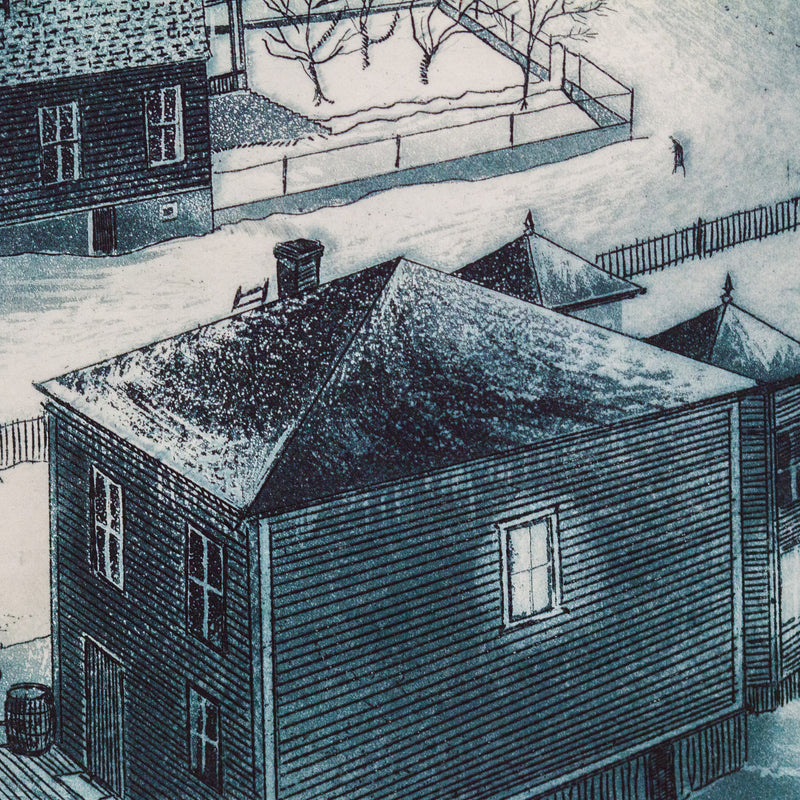 DAVID BLACKWOOD "UNCLE CLUNY'S KITE OVER WESLEYVILLE", 1989