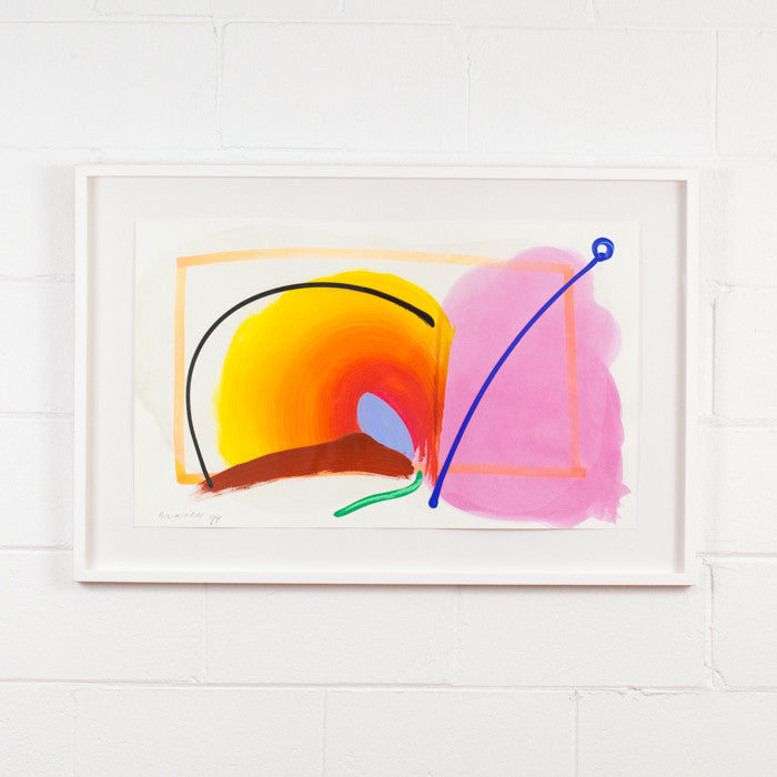 JOSEPH DRAPELL "TANGERINE DASHBOARD" DRAWING, 1994