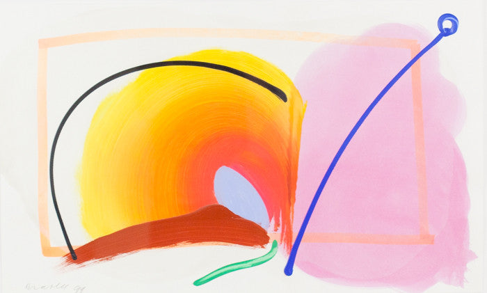 JOSEPH DRAPELL "TANGERINE DASHBOARD" DRAWING, 1994