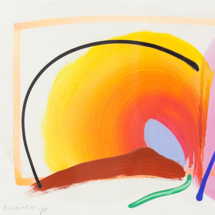 JOSEPH DRAPELL "TANGERINE DASHBOARD" DRAWING, 1994