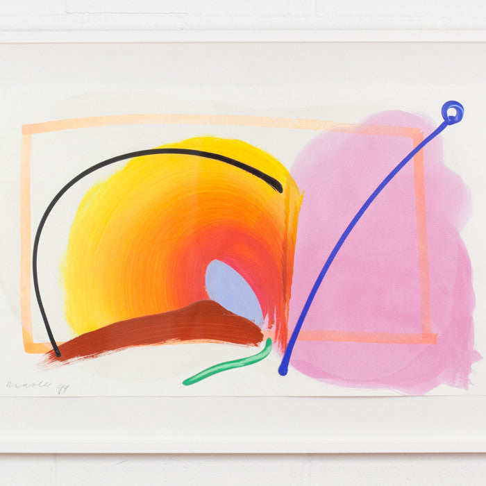 JOSEPH DRAPELL "TANGERINE DASHBOARD" DRAWING, 1994