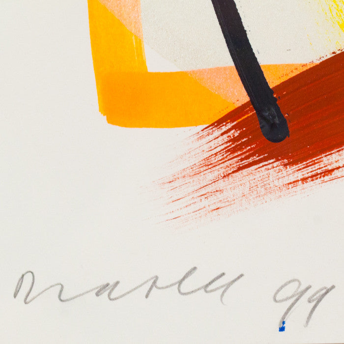 JOSEPH DRAPELL "TANGERINE DASHBOARD" DRAWING, 1994