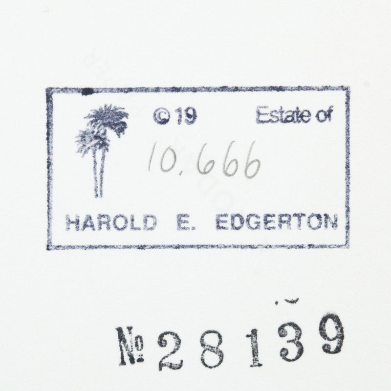 HAROLD EDGERTON "GOLF TEE-OFF" PHOTOGRAPH
