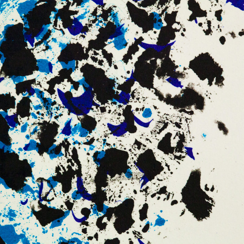 SOREL ETROG "KEY HEAD, THREE BLUES" 1969