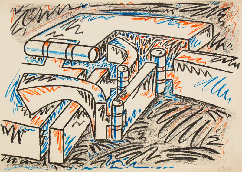 SOREL ETROG "HINGESCAPE II", 1978