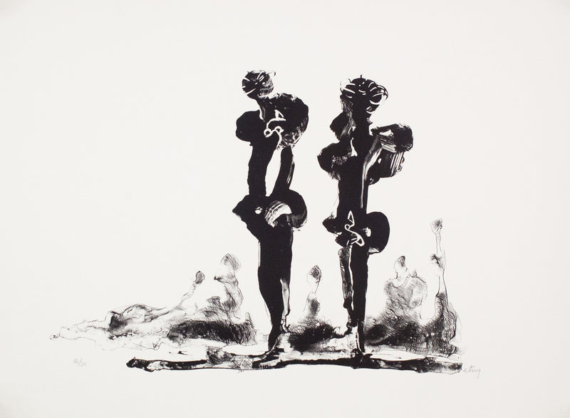 Sorel Etrog Two Figures Prints Caviar20