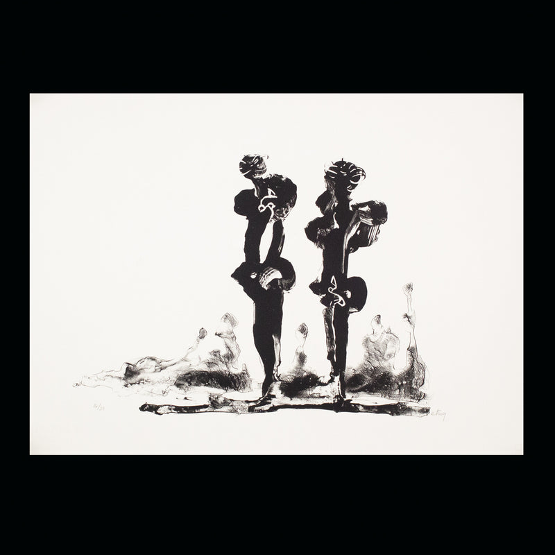 Sorel Etrog Two Figures Prints Caviar20