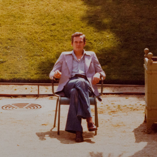 DAVID HOCKNEY "LUXEMBOURG" PHOTO, 1974